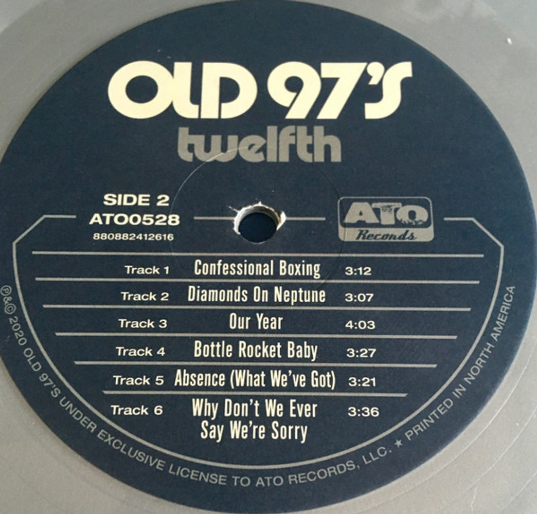 Image 3: Old 97's – Twelfth (Limited Edition Silver LP Vinyl) Vinyl LP | Relix
