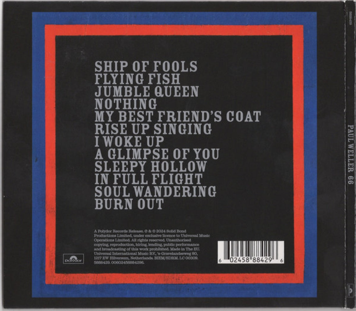 Image 3: Paul Weller – 66 (CD) CD | Relix