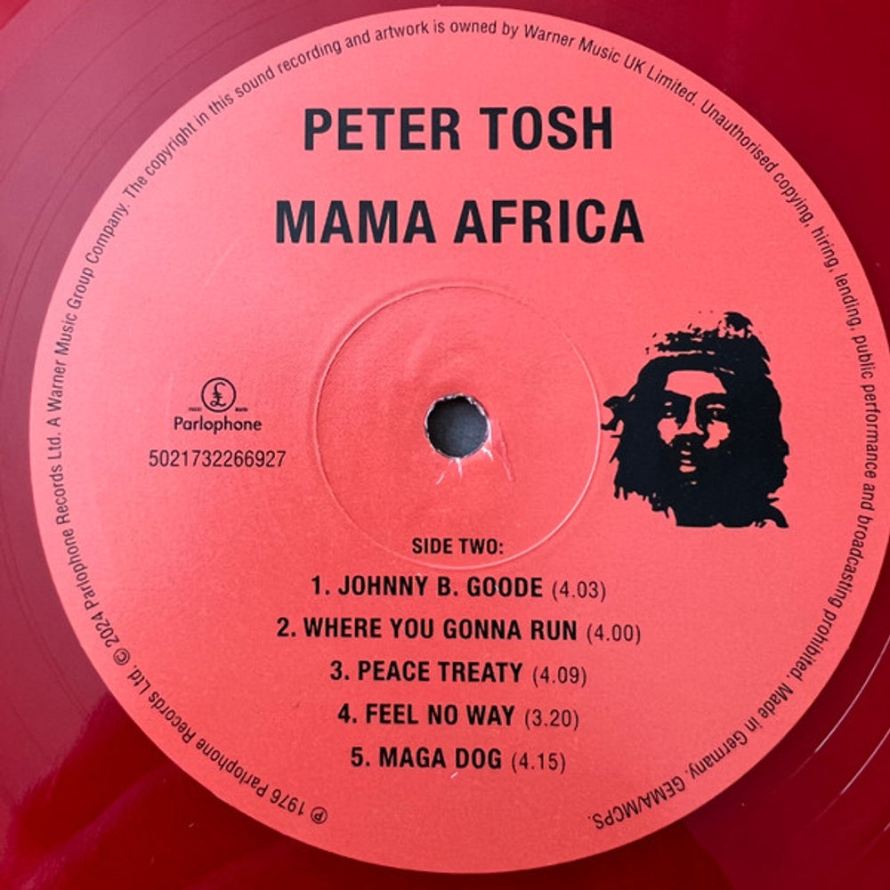 Image 3: Peter Tosh – Mama Africa Vinyl LP | Relix