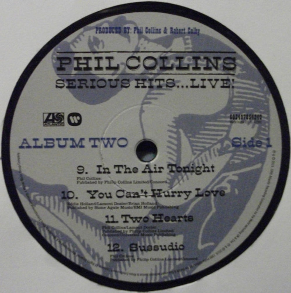 Image 3: Phil Collins – Serious Hits...Live! (Remastered LP Vinyl) Vinyl LP | Relix