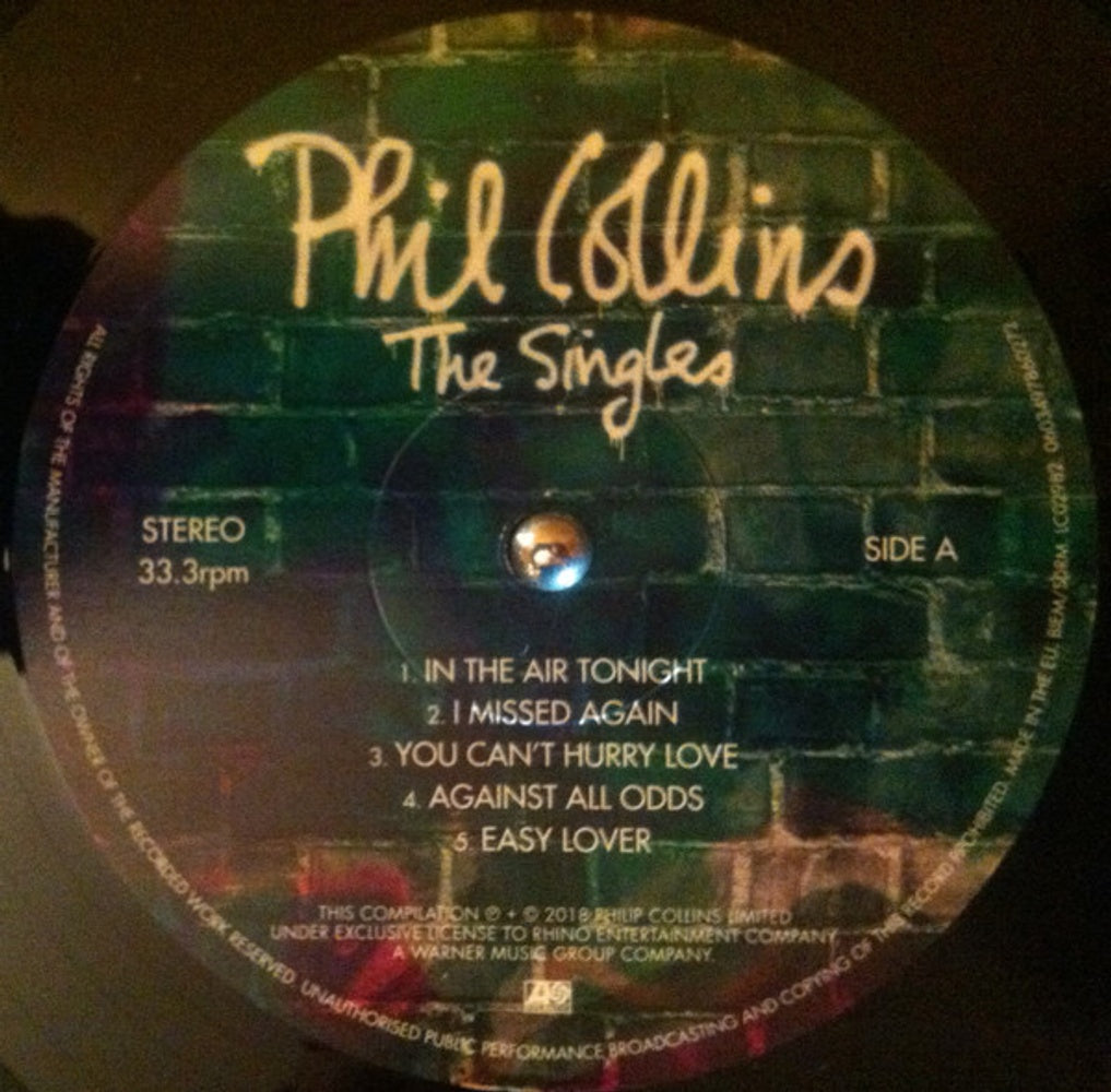 Image 3: Phil Collins – The Singles (2-LP Vinyl) Vinyl LP | Relix