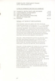 Image 3: Pink Floyd – 1972 Obfusc/Ation (Box Set 2-CD) CD | Relix