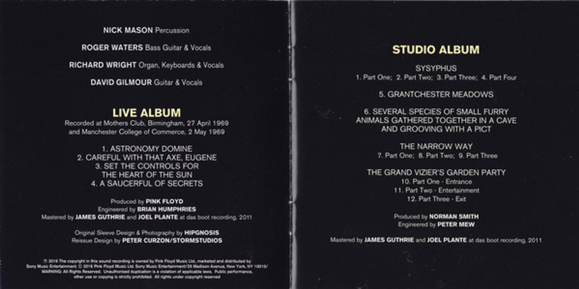 Image 3: Pink Floyd – Ummagumma CD | Relix