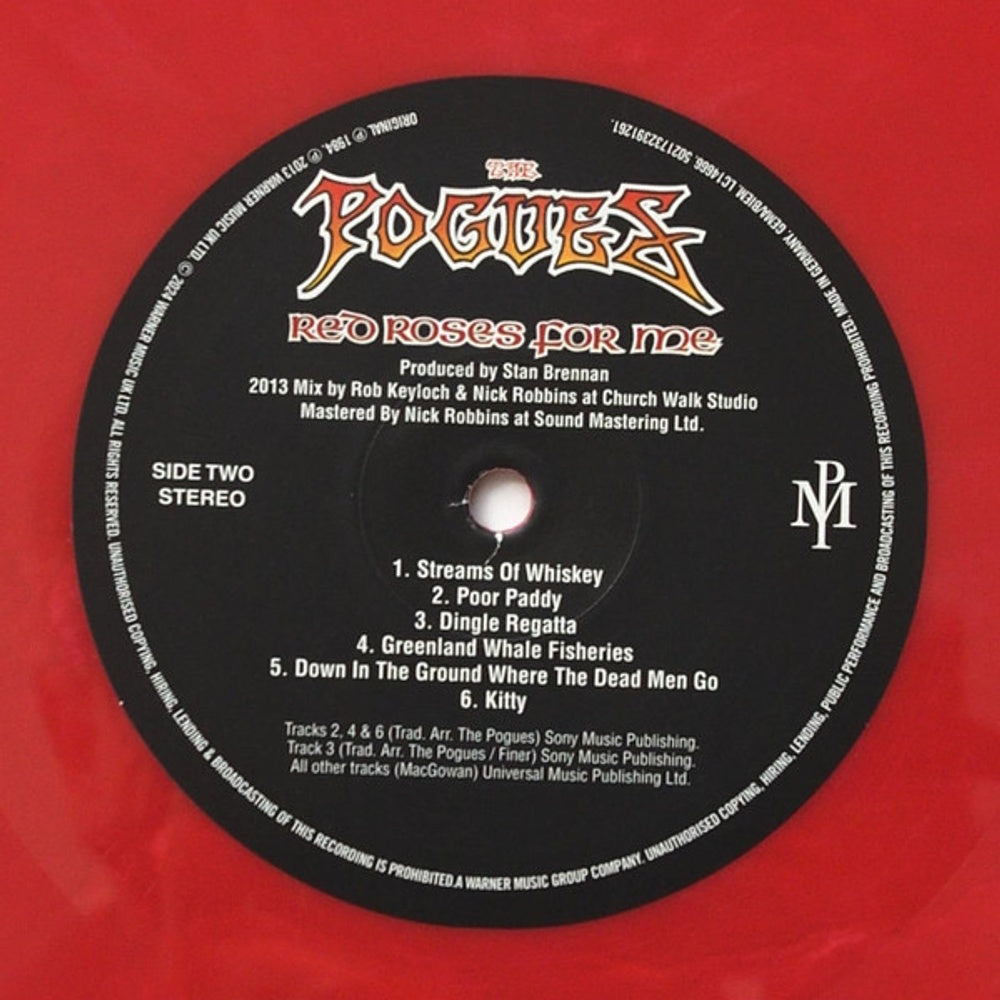 Image 3: Pogues – Red Roses For Me Vinyl LP | Relix