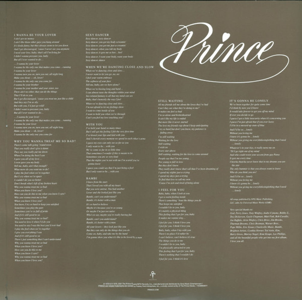 Image 3: Prince – Prince Vinyl LP | Relix