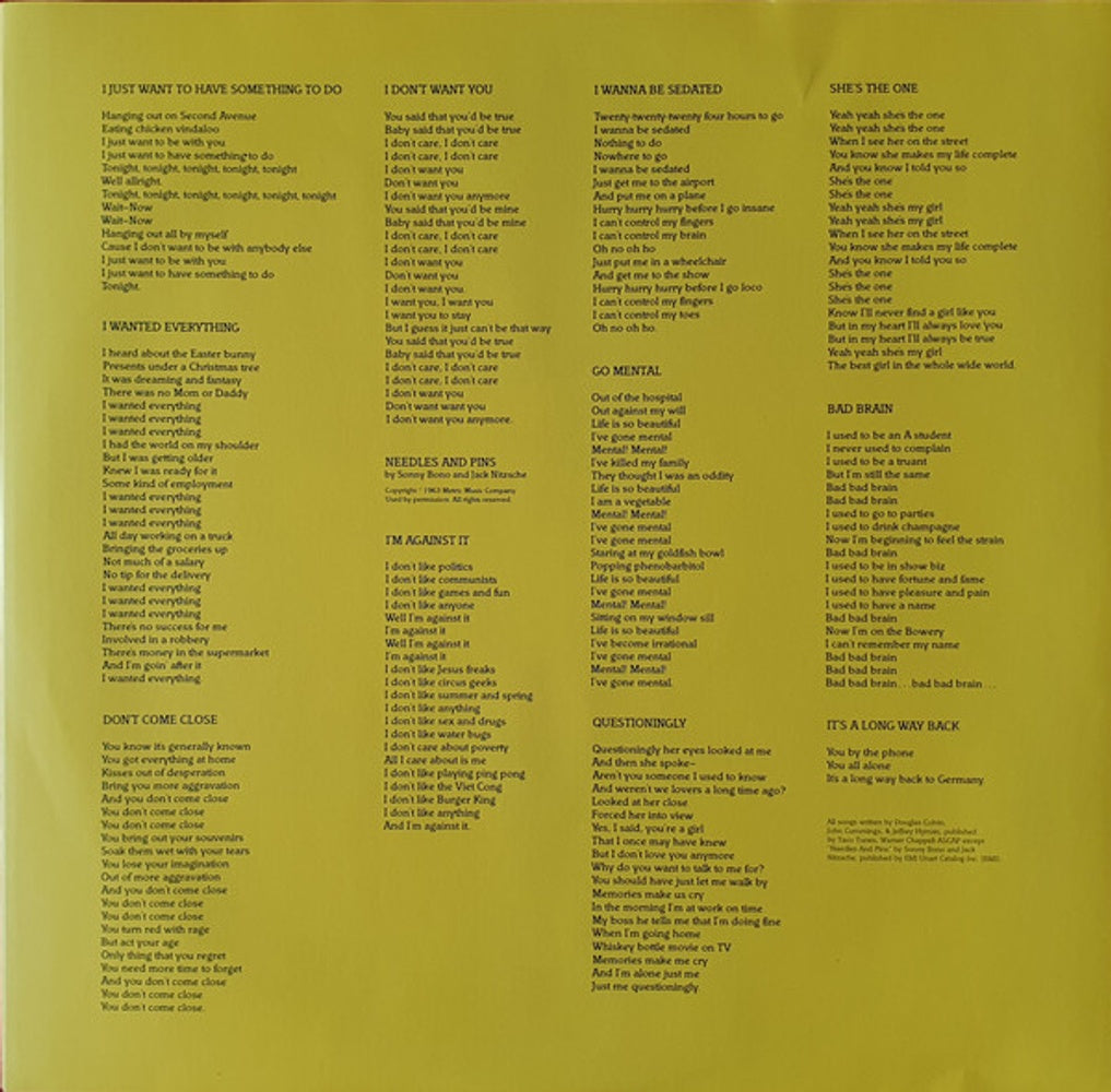 Image 3: Ramones – Road To Ruin (Remastered LP Vinyl) Vinyl LP | Relix