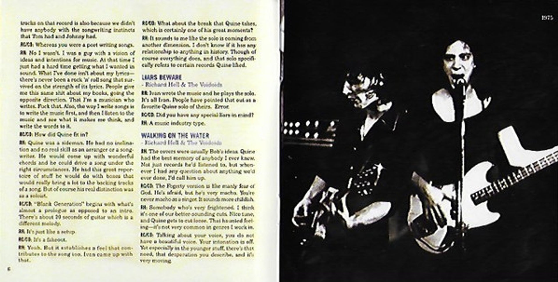 Image 3: Richard Hell – Spurts: The Richard Hell Story (Remastered CD) CD | Relix