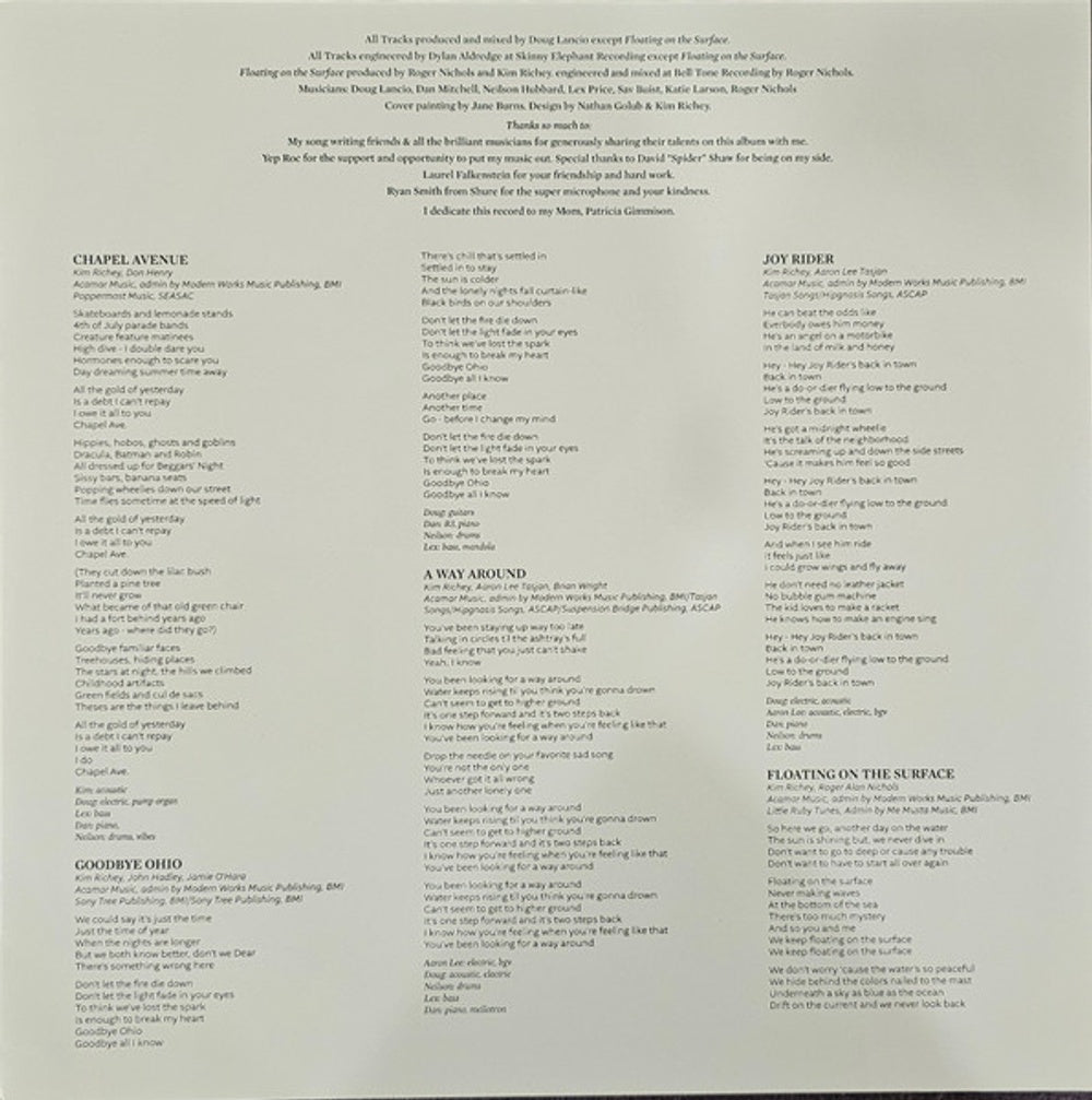Image 3: Richey, Kim – Every New Beginning Vinyl LP | Relix