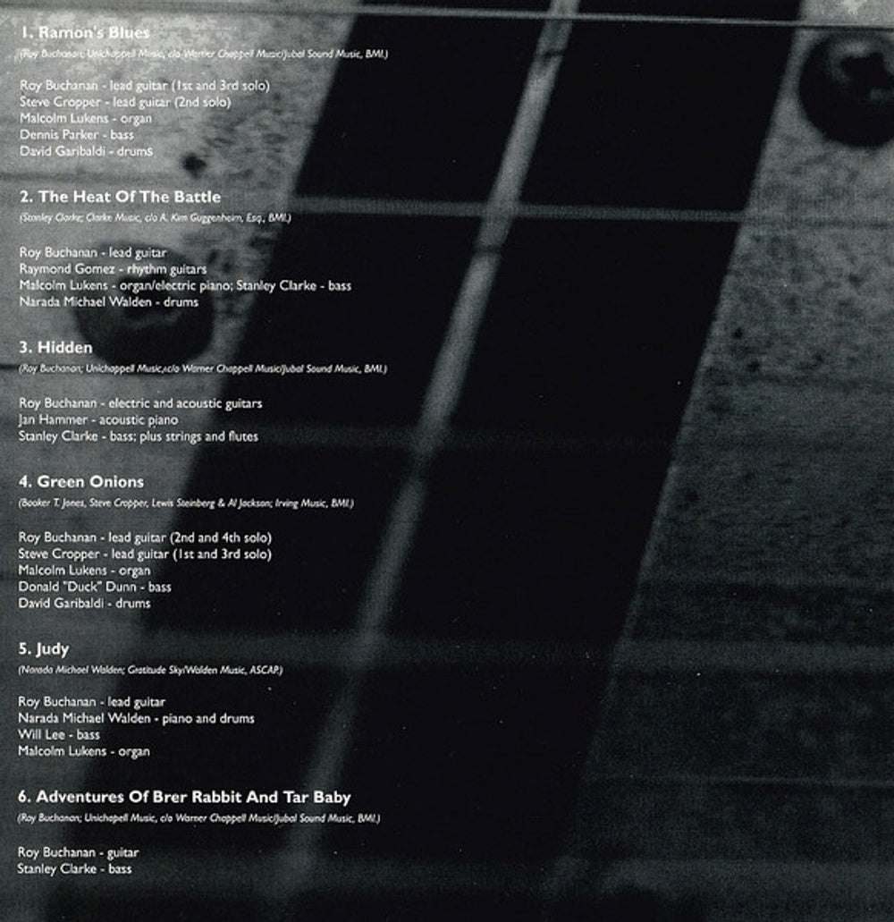 Image 3: Roy Buchanan – Atlantic Years: Guitars on Fire CD | Relix