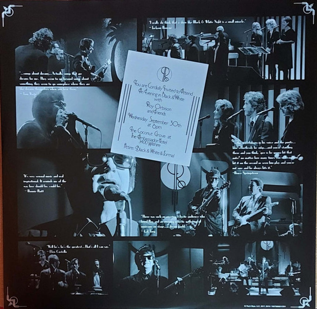 Image 3: Roy Orbison – Black & White Night 30 Vinyl LP | Relix
