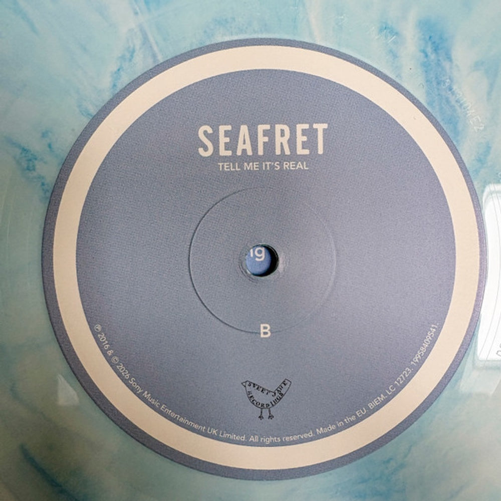 Image 3: Seafret – Tell Me It's Real: 10th Anniversary (Sky Blue Marble LP Vinyl) Vinyl LP | Relix