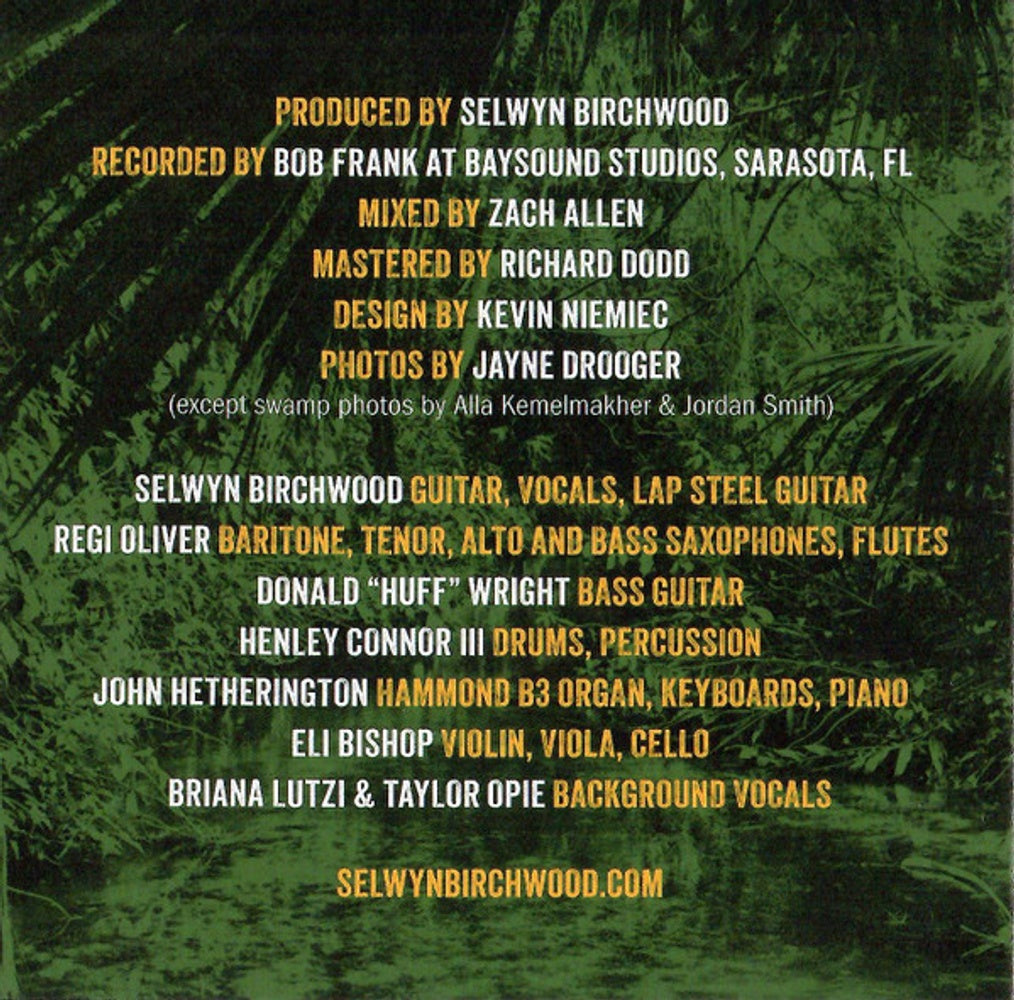 Image 3: Selwyn Birchwood – Electric Swamp Funkin' Blues CD | Relix