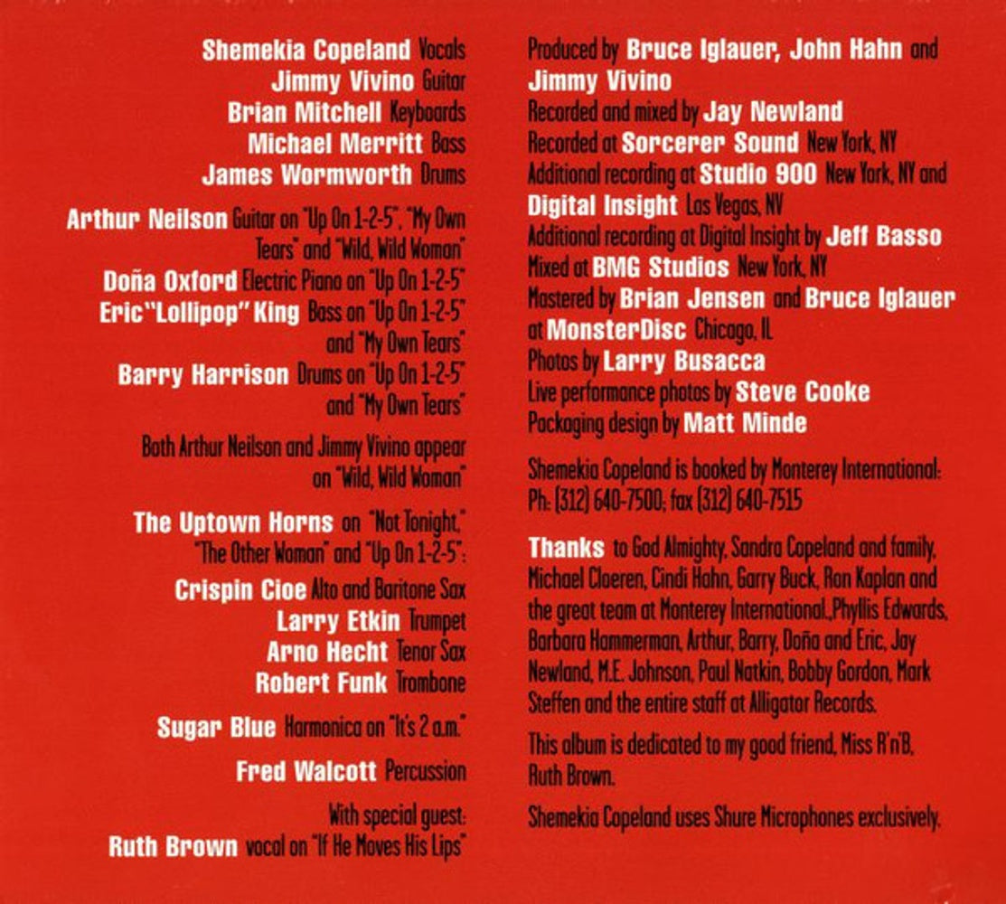 Image 3: Shemekia Copeland – Wicked CD | Relix