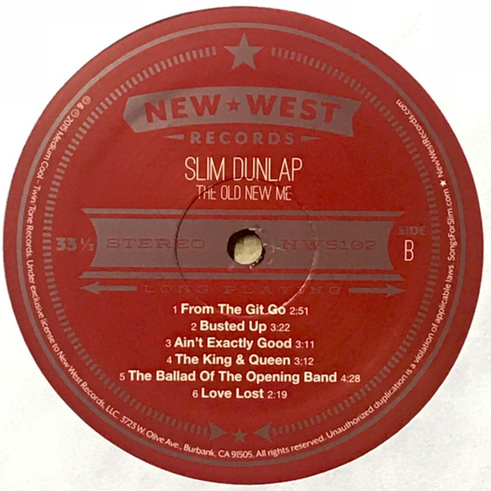 Image 3: Slim Dunlap – Old New Me / Times Like This Vinyl LP | Relix