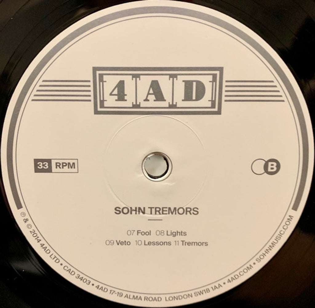 Image 3: Sohn – Tremors Vinyl LP | Relix