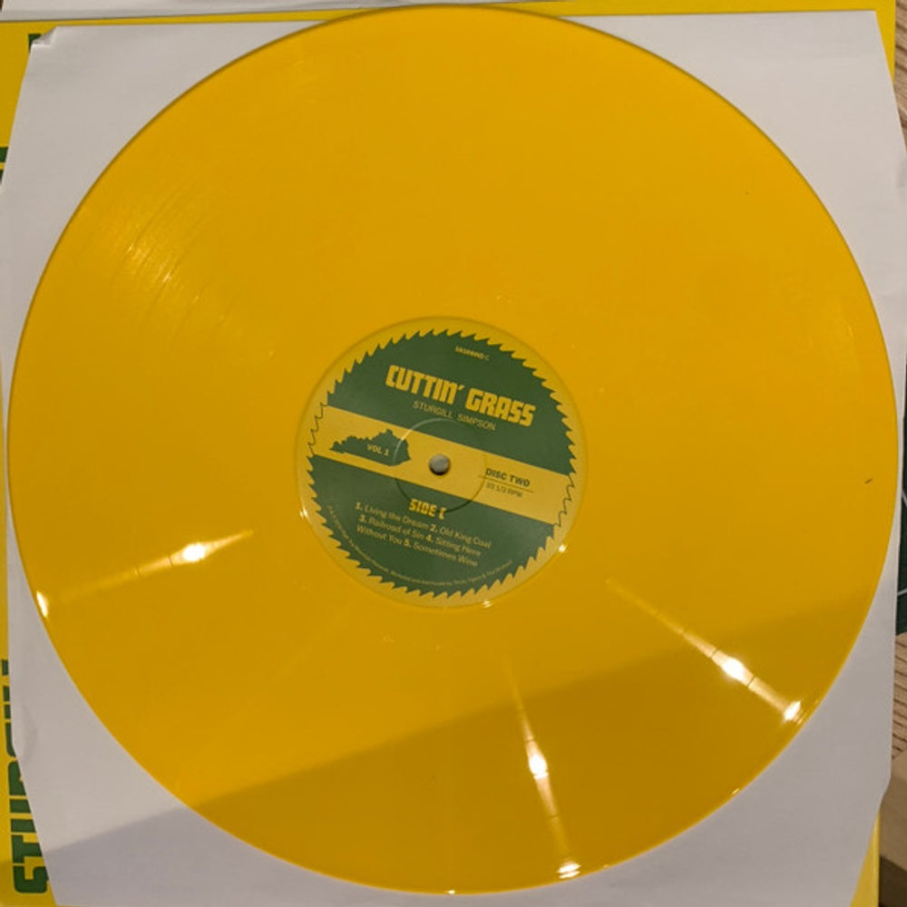 Image 3: Sturgill Simpson – Cuttin' Grass - Vol. 1 (The Butcher Shoppe Sessions LP Vinyl) Vinyl LP | Relix