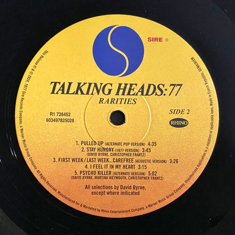 Image 3: Talking Heads – Talking Heads: 77 Vinyl LP | Relix