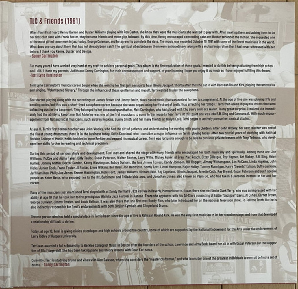 Image 3: Terri Carrington  Lyne – Tlc & Friends Vinyl LP | Relix