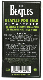Image 3: The Beatles – Beatles For Sale (Reissue, Remastered, 180 Gram LP Vinyl) Vinyl LP | Relix