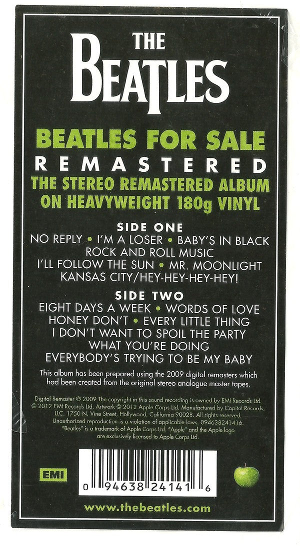 Image 3: The Beatles – Beatles For Sale (Reissue, Remastered, 180 Gram LP Vinyl) Vinyl LP | Relix