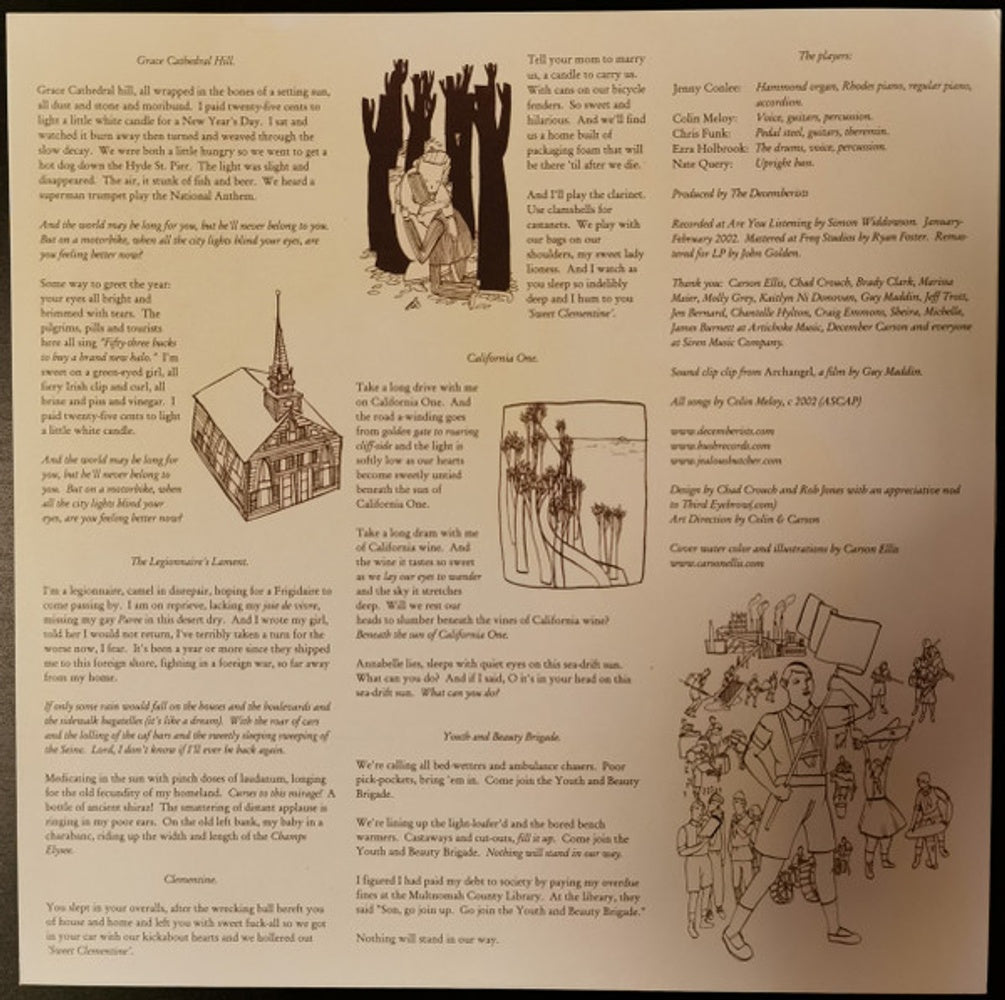 Image 3: The Decemberists – Castaways And Cutouts (Download Included LP Vinyl) Vinyl LP | Relix