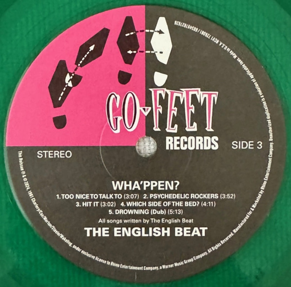Image 3: The English Beat – Wha'ppen? [Clear Vinyl] (Grn) (Ofgv) [Record Store Day] (Ylw) (Exp) Vinyl LP | Relix