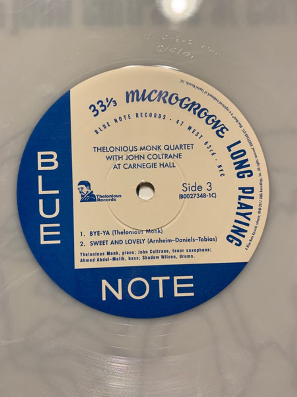 Image 3: Thelonious Monk – Thelonious Monk Quartet at Carnegie Hall Vinyl LP | Relix