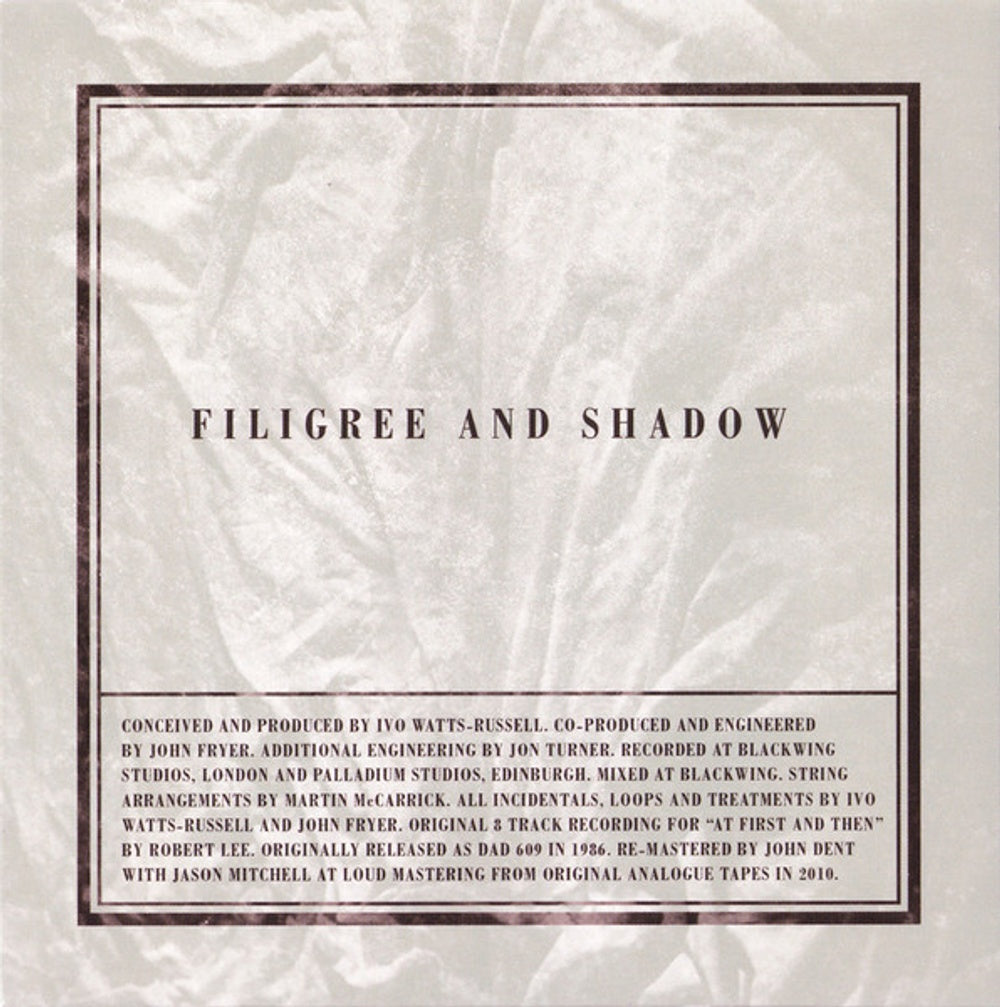 Image 3: This Mortal Coil – Filigree & Shadow CD | Relix