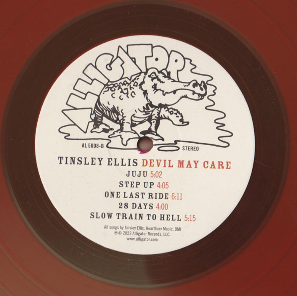 Image 3: Tinsley Ellis – Devil May Care (Limited Edition Translucent Red LP Vinyl) Vinyl LP | Relix