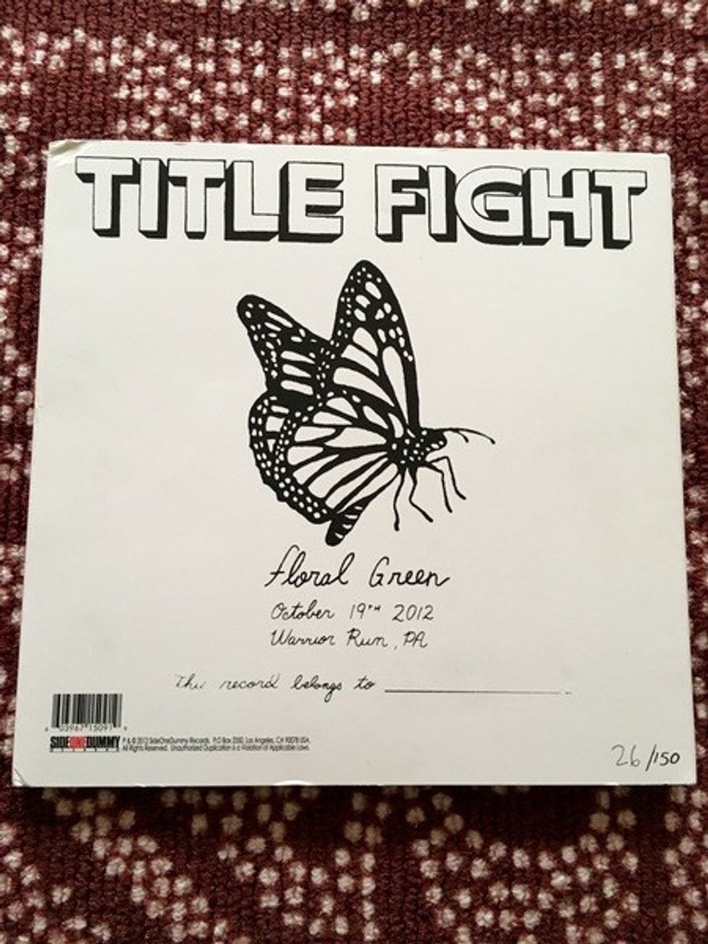 Image 3: Title Fight – Floral Green Vinyl LP | Relix