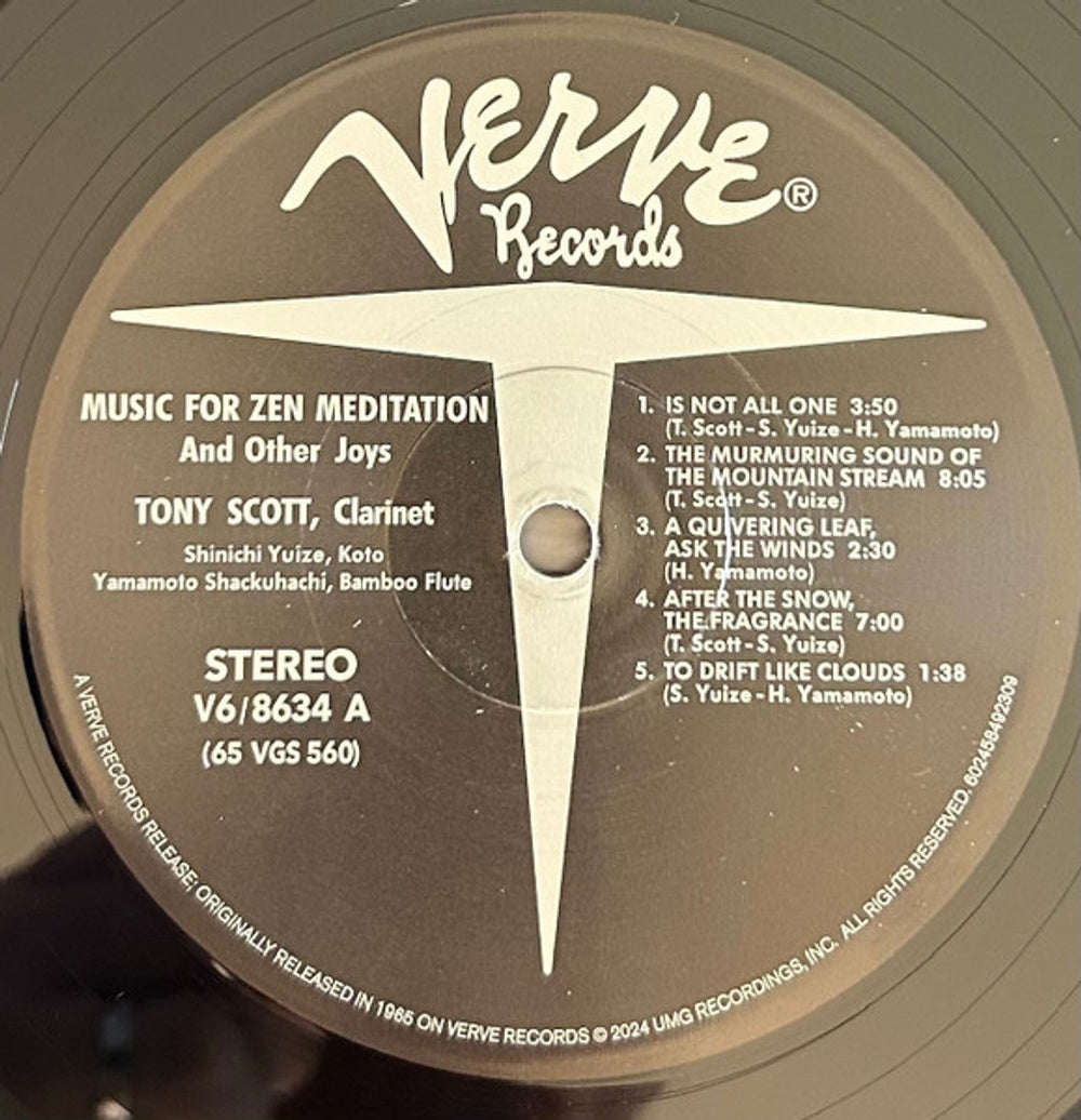 Image 3: Tony Scott – Musc For Zen Meditation (Can LP Vinyl) Vinyl LP | Relix