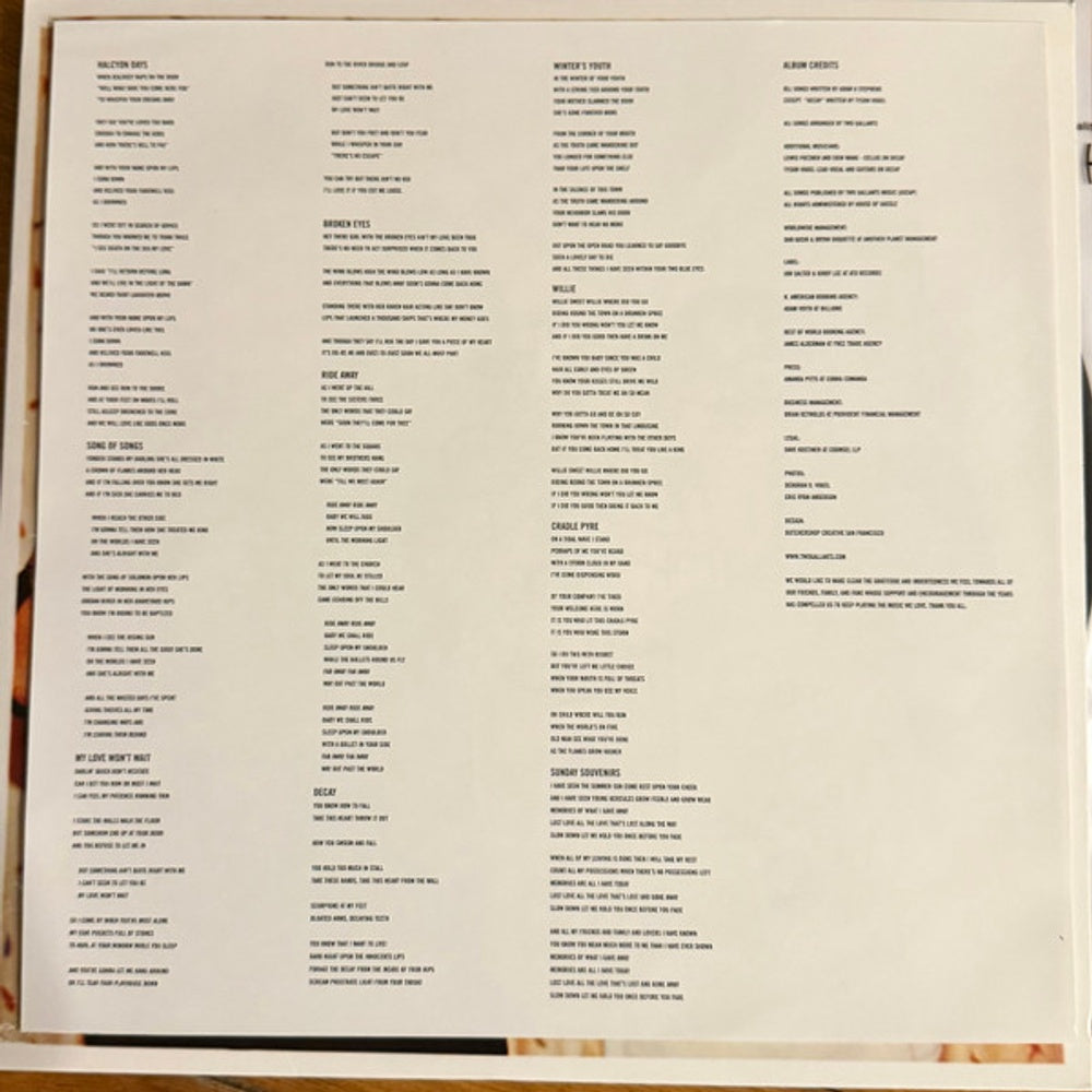 Image 3: Two Gallants – The Bloom and The Blight Vinyl LP | Relix