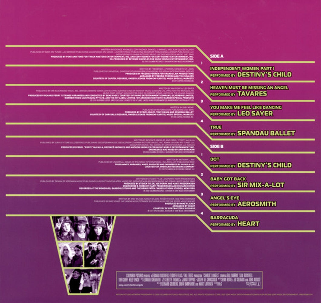Charlie’s Angels - Music From The Motion Picture (2-LP Vinyl)