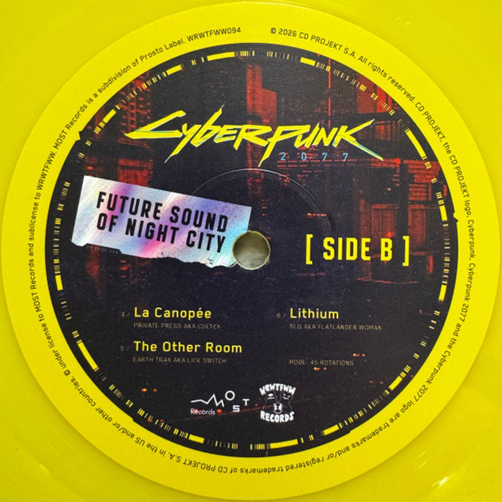Image 3: Various Artists – Cyberpunk 2077: Future Sound of Night City Vinyl LP | Relix