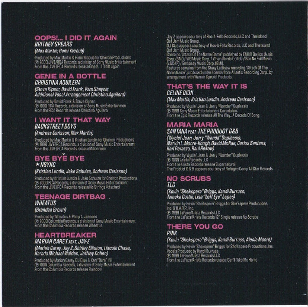 Y2K25: The Music That Made The Millennium (CD)