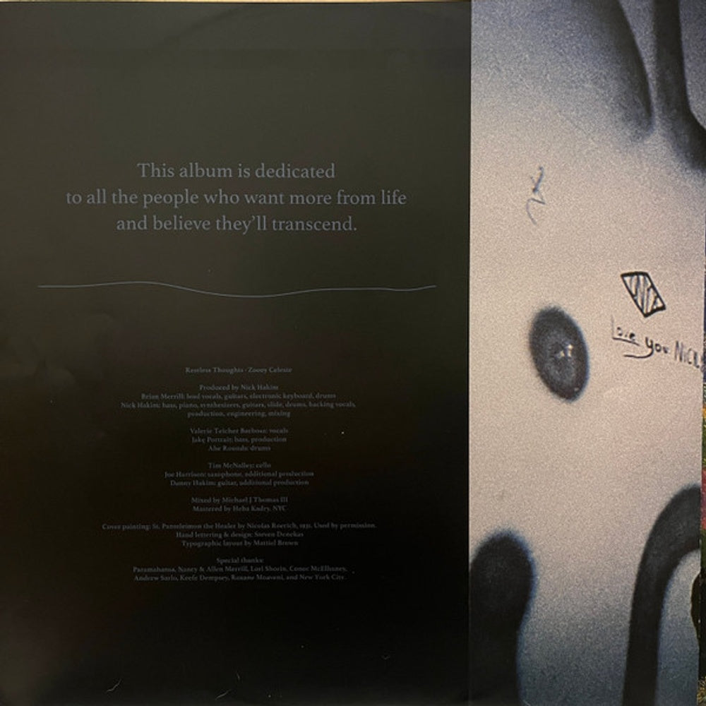 Image 3: Zooey Celeste – Restless Thoughts (Turquoise LP Vinyl) Vinyl LP | Relix