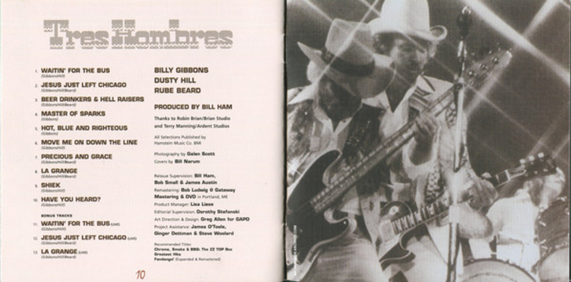 Image 3: ZZ Top – Tres Hombres CD | Relix