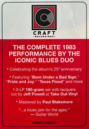 Image 4: Albert King, Stevie Ray Vaughan – In Session (Deluxe Edition LP Vinyl) Vinyl LP | Relix