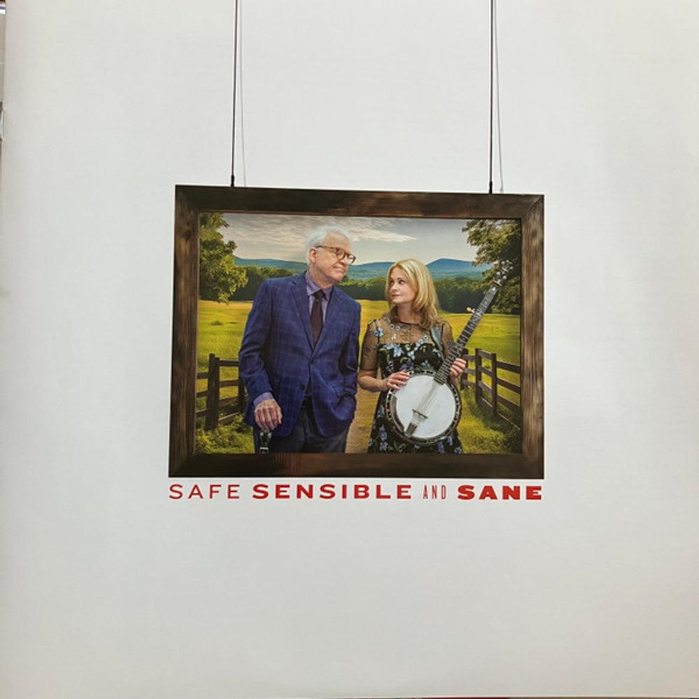 Image 4: Alison Brown  / Martin,Steve – Safe Sensible & Sane - Red (Colored, Limited Edition, Ofgv LP Vinyl) Vinyl LP | Relix
