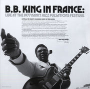 Image 4: B.B. King – In France: Live at the Nancy Jazz Pulsations Festival (1977, RSD Black Friday 2024 LP Vinyl) Vinyl LP | Relix