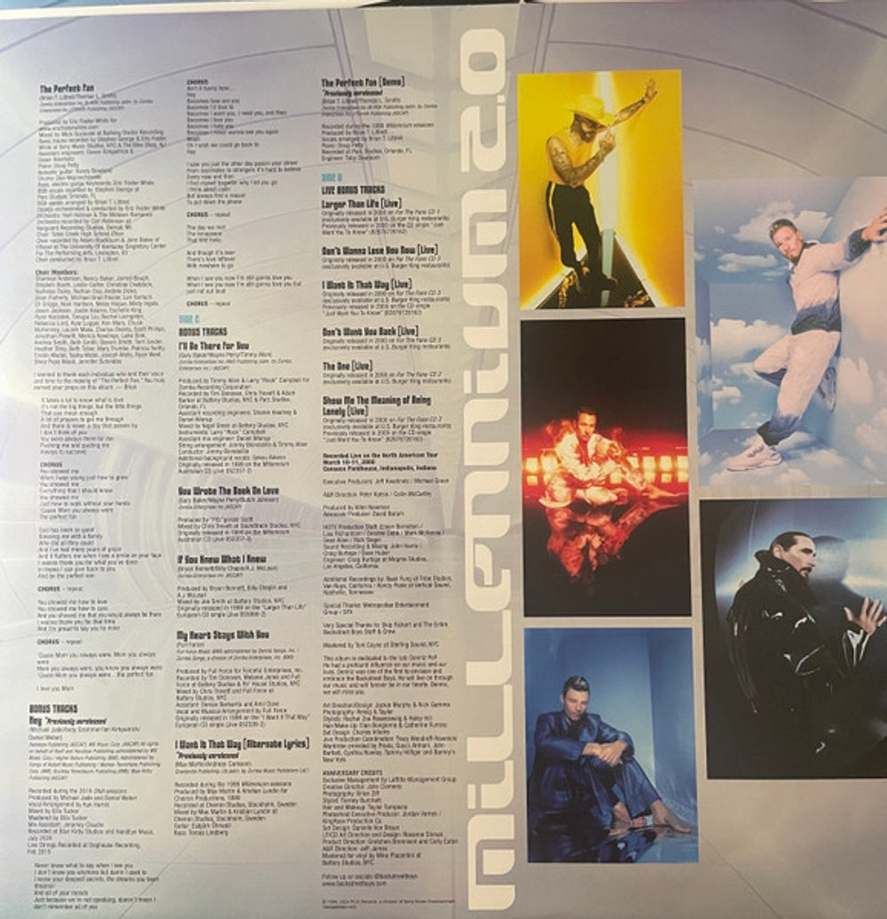 Image 4: Backstreet Boys – Millennium 2.0 (25th Anniversary Edition, Deluxe LP Vinyl) Vinyl LP | Relix