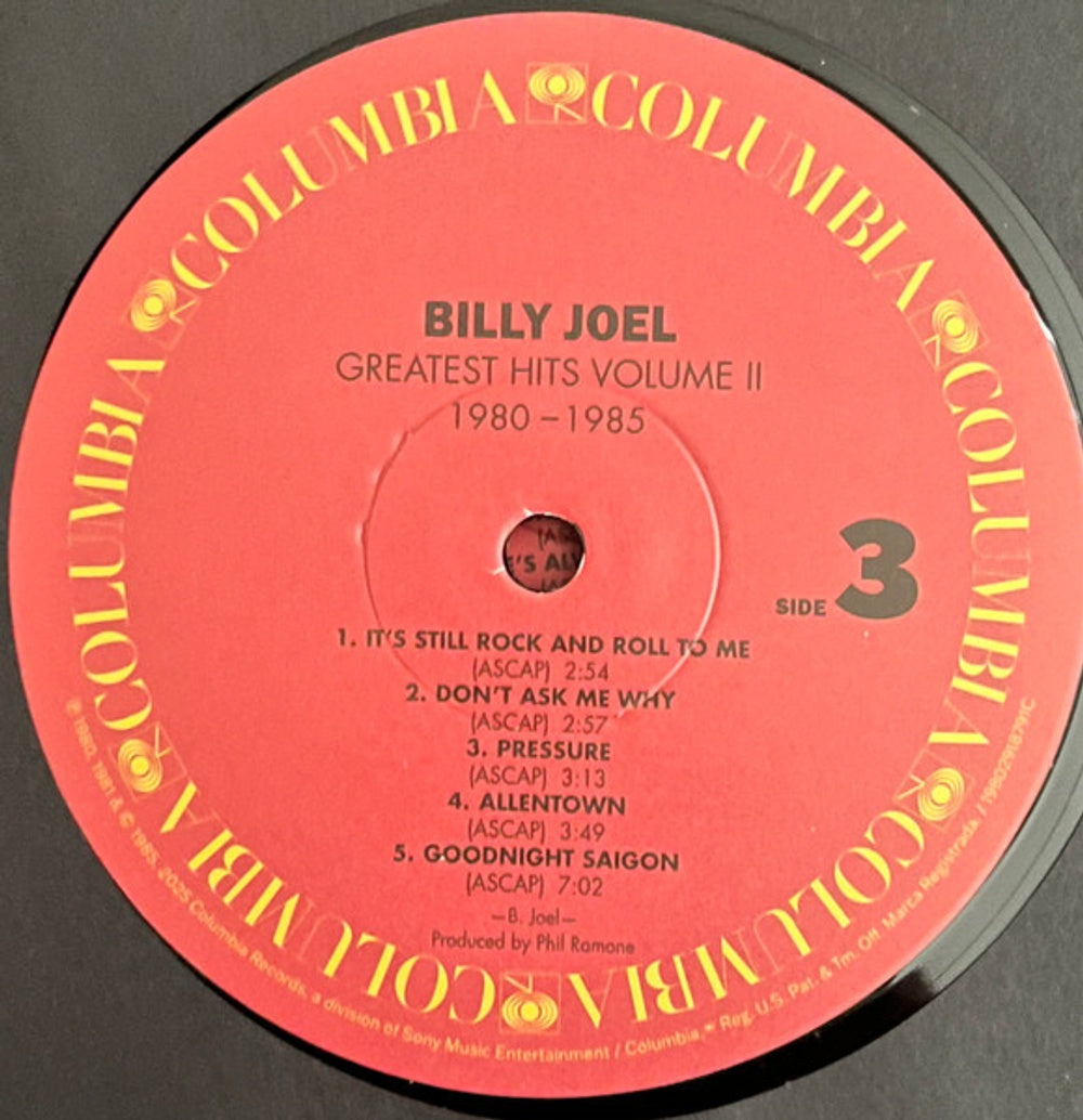 Image 4: Billy Joel – Greatest Hits Volume I & II Vinyl LP | Relix