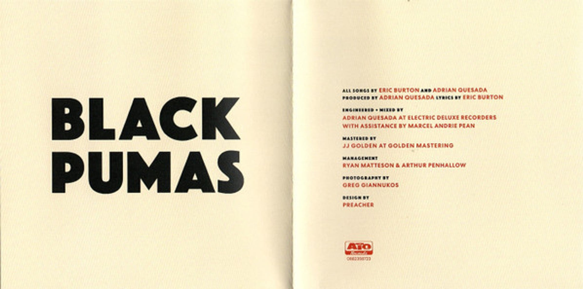 Image 4: Black Pumas – Black Pumas (2-CD) CD | Relix
