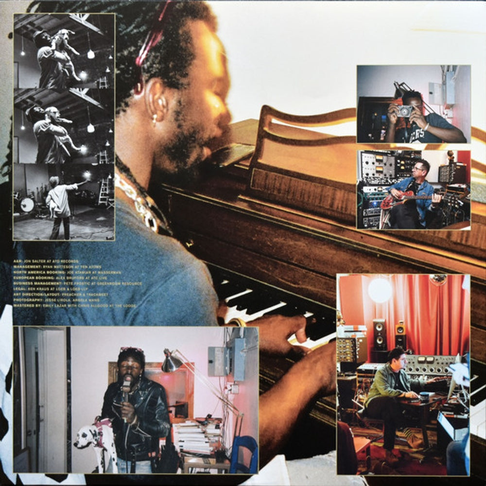 Image 4: Black Pumas – Chronicles Of A Diamond (Clear LP Vinyl) Vinyl LP | Relix