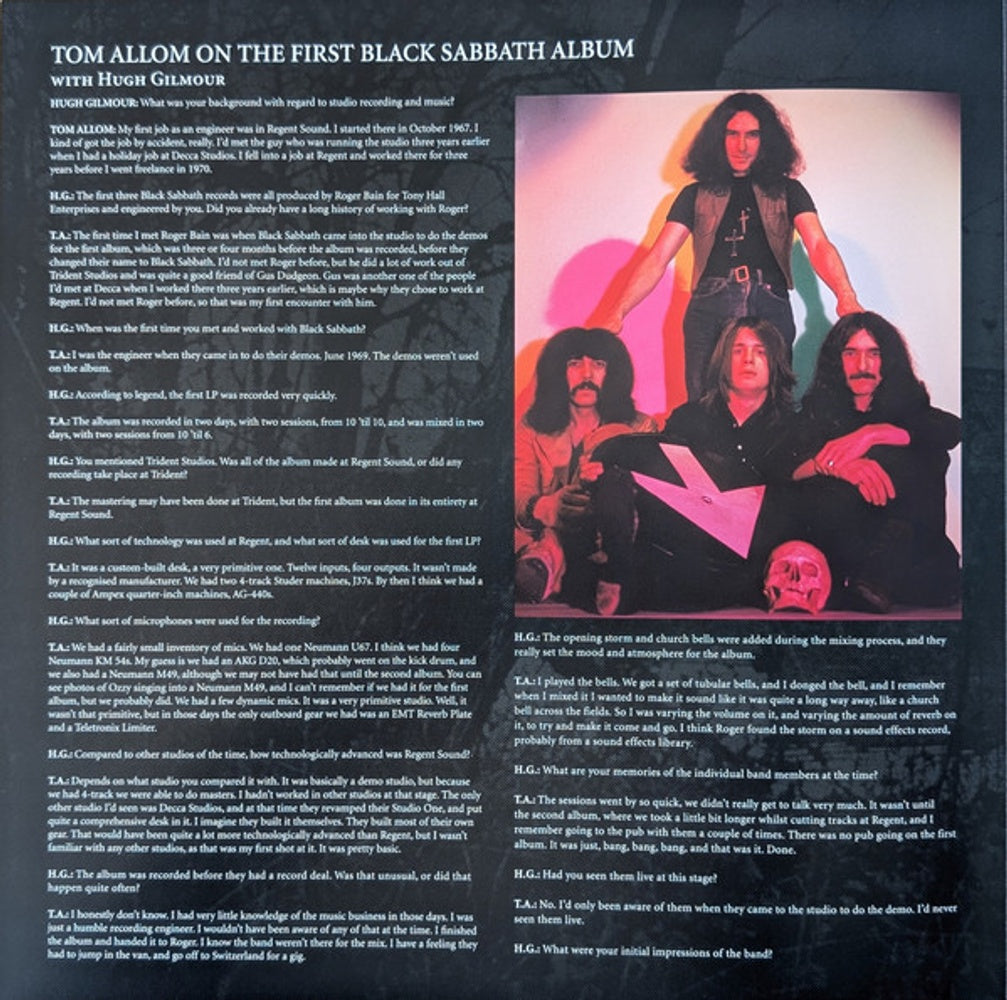 Image 4: Black Sabbath – Black Sabbath (Bme LP Vinyl) Vinyl LP | Relix