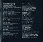 Image 4: Black Sabbath – Forbidden (2024 Tony Iommi Remix CD) CD | Relix