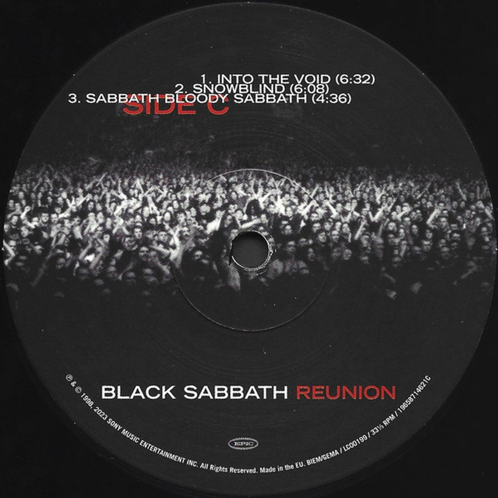 Image 4: Black Sabbath – Reunion (3-LP Vinyl) Vinyl LP | Relix
