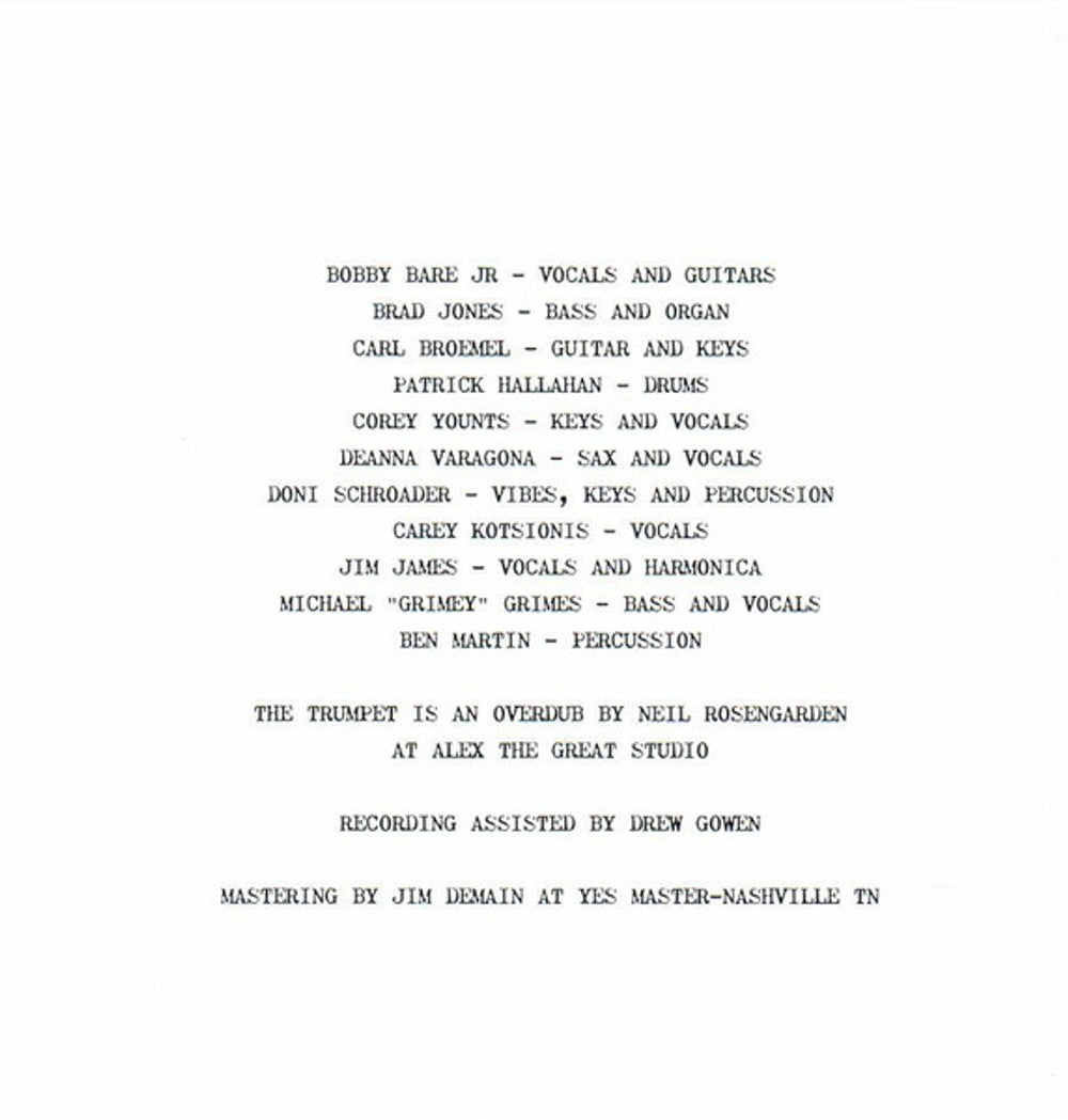 Image 4: Bobby Bare Jr. – The Longest Meow CD | Relix