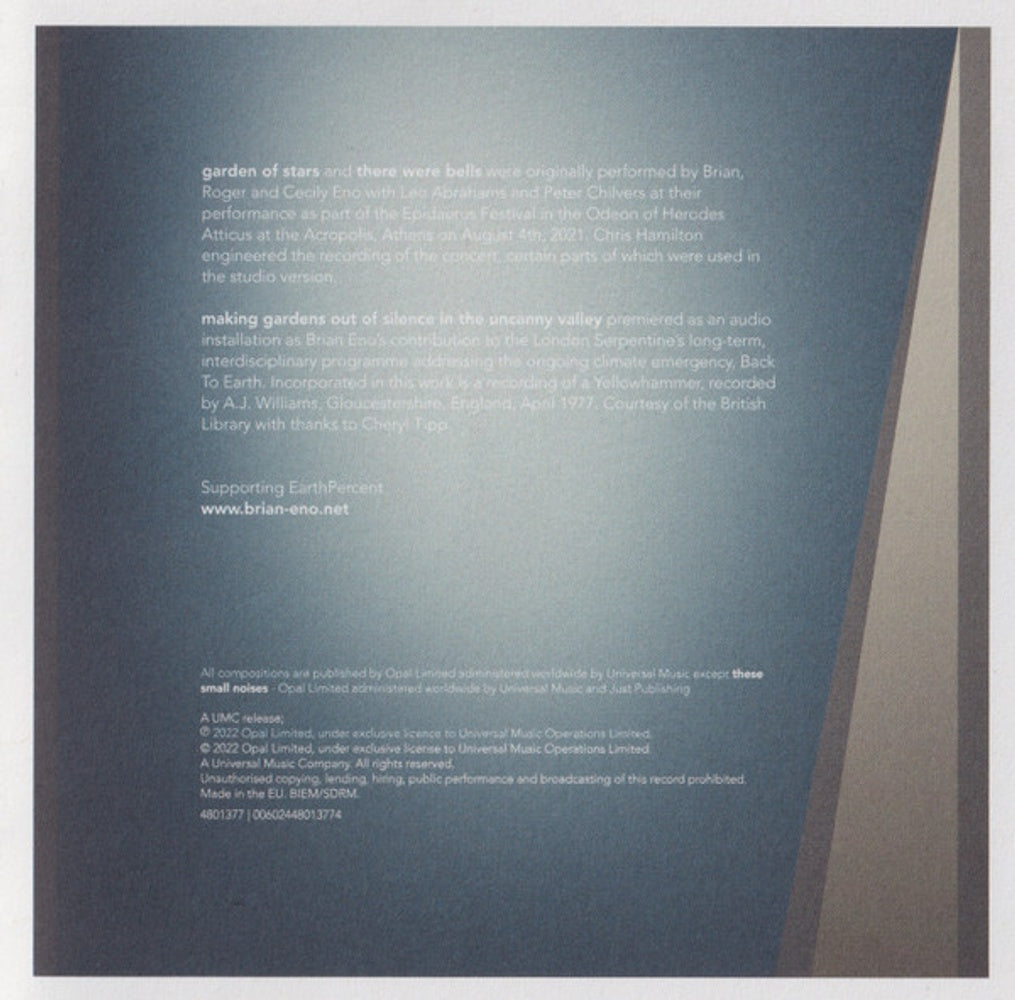 Image 4: Brian Eno – FOREVERANDEVERNOMORE CD | Relix