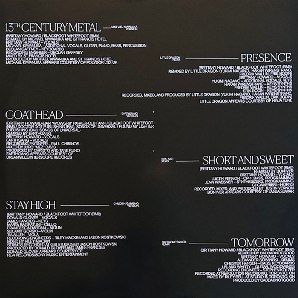 Image 4: Brittany Howard – Jaime Reimagined (Neon Magenta & Black Splotch LP Vinyl) Vinyl LP | Relix